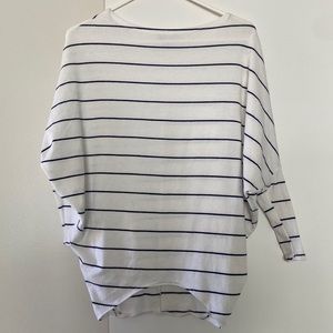 Lulu’s striped dolman sweater, size xs